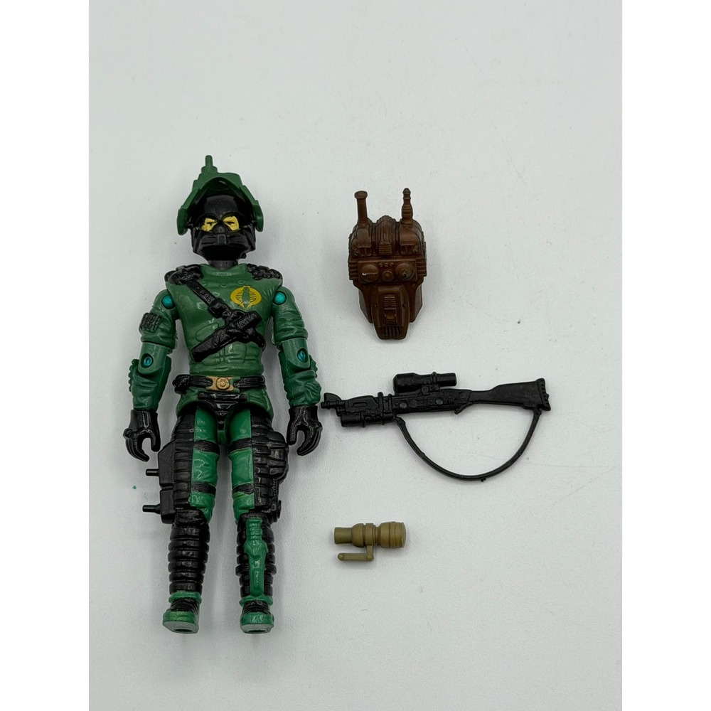 Vintage 1989 G.I. Joe Night-Viper V1 Action Figure 100% COMPLETE - Hasbro ARAH
